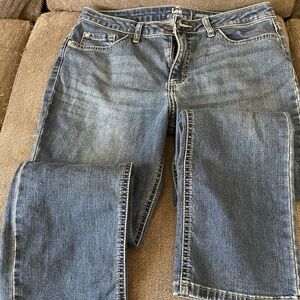 Lee Riders Midrise Straight Denim Jeans